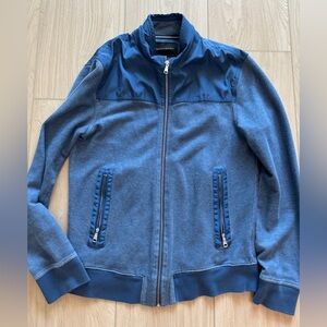 Banana Republic Men's Blue Full-Zip Jacket